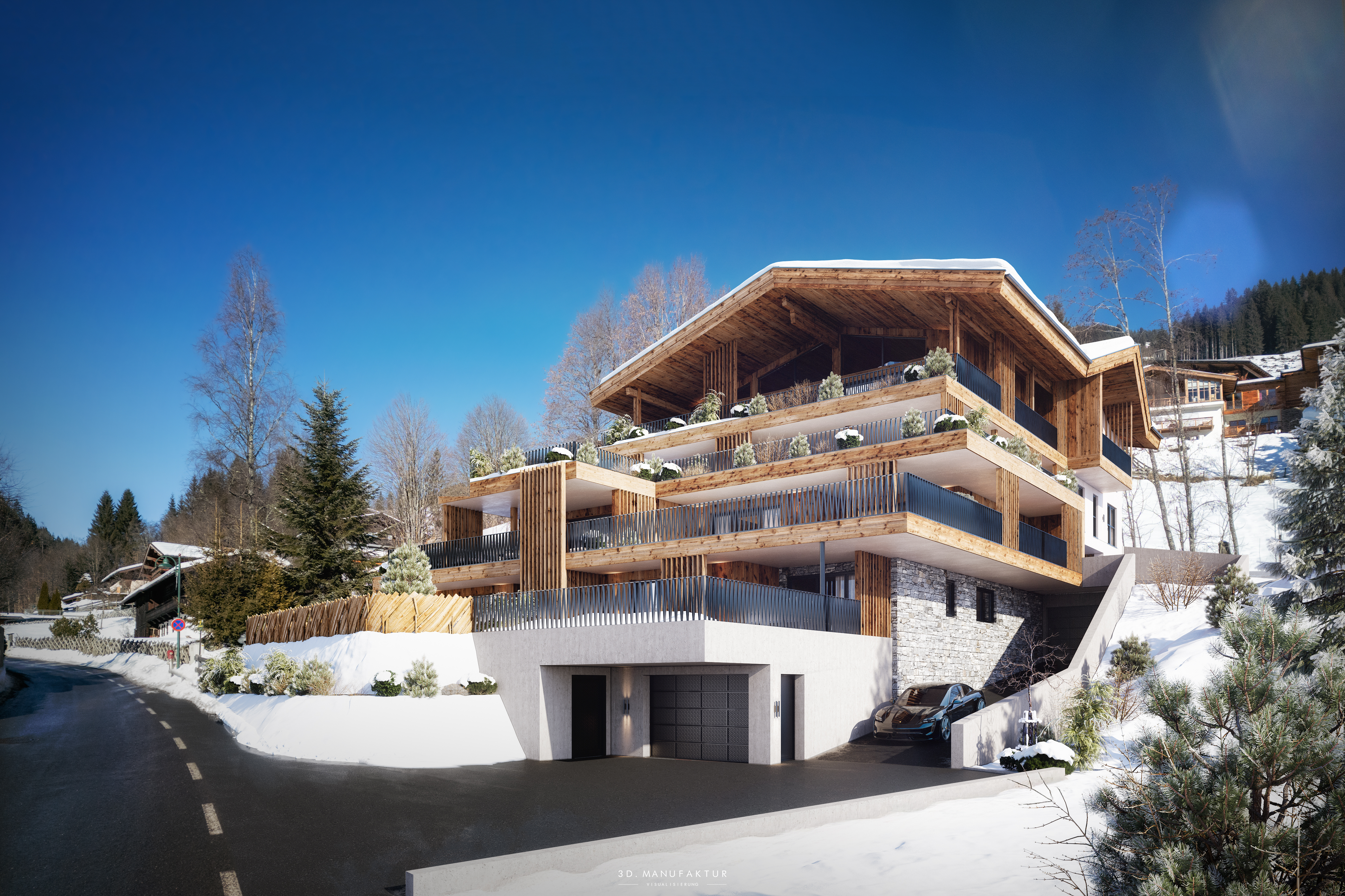 Architekturvisualisierung Kendler Living Exterior C002